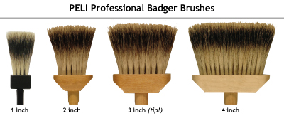 badger brushes