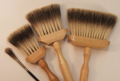 Set of Badger brushes