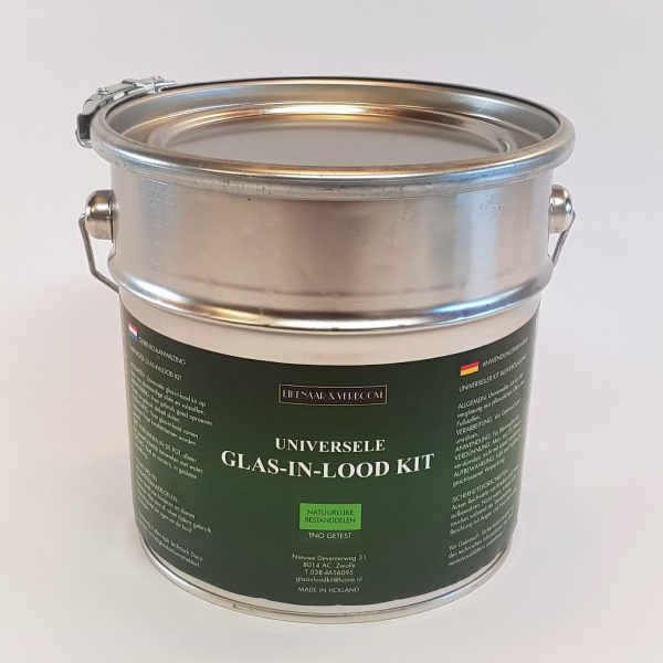 Universele Stained glass putty, 2.5 liter