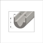 Lead came, capping-profile - 25 kg