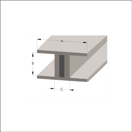 Lead profile, steel reinforced, flat, 10mm- 25 kg