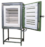 Toma Keramiek oven/kiln, RVS 520 liter