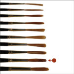 Tracing brush, Ox hair, size 7