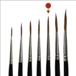Tracing brush, DV Red Sable, size 4