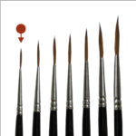 Tracing brush, DV Red Sable, size 5/0