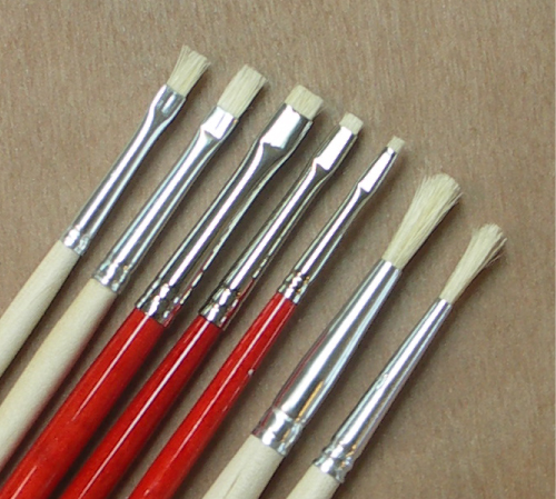 PELI Set: Small Stipplers, 7 brushes