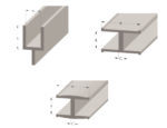 MIXED CASE, 3 SORTS Lead profile within a 25 kg case