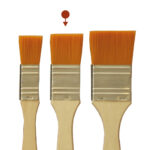 Matting brush, synthetic, 3 cm