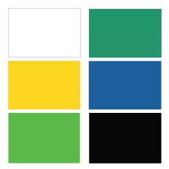 PELI Set: CRG 'BR' Enamels - Landscape Colors