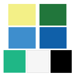 PELI Set: HALTglass Printing Colors